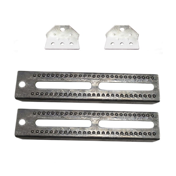 (2) 12" Boat Trailer Swivel Top Bunk Board Brackets Bolster