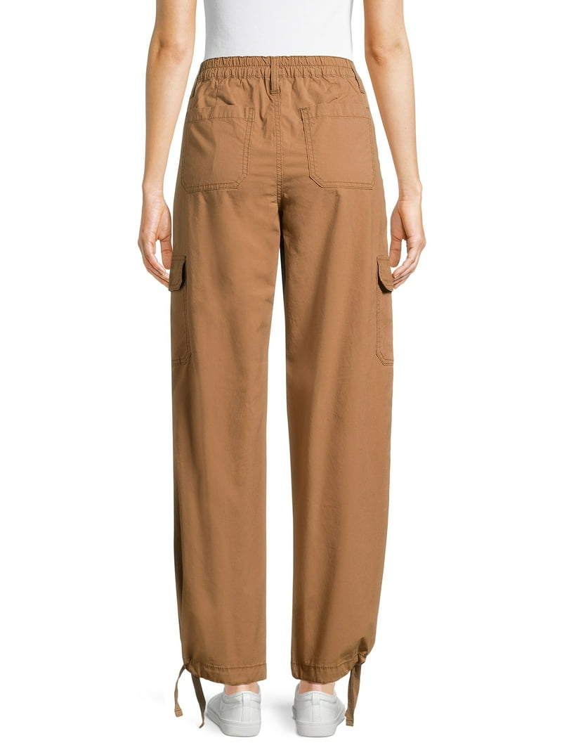 No Boundaries Women's Juniors Cargo Pants, 30” Inseam, Sizes