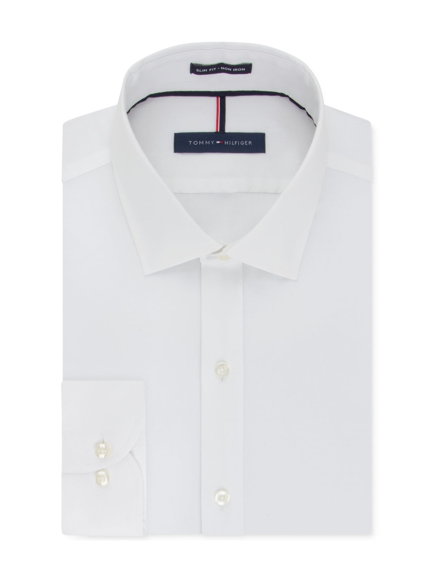 tommy hilfiger white dress shirt