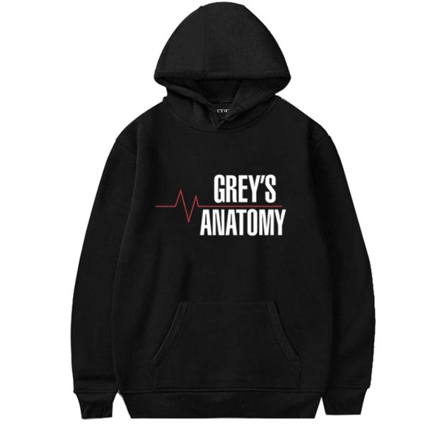 HEQU:9117 - Herqw61 Women's Greys Anatomy Tv Hoodie Sloan Memorial ...