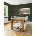 thumbnail image 2 of NextWall Ebony & Sage Filigree Floral Peel and Stick Wallpaper - 20.5 in. W x 18 ft. L Roll, 2 of 7