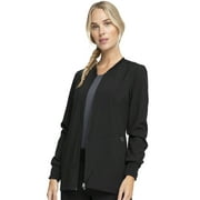 Infinity Cherokee Zip Front Womens Scrub Jacket 4-way Stretch with Lightweight, Superior Performance and Comfort - CK370A