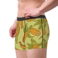 thumbnail image 4 of Balery Corn Men's Boxer Briefs, Soft and Breathable Cotton Underwear with nylon Waistband-Medium, 4 of 9