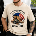 thumbnail image 5 of Veteran Of The United States Army 1776-2026 Shirt, USA 250th Anniversary Patriotic Veteran T Shirt, Military Boots American Flag Graphic Tee, 5 of 6