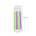 thumbnail image 2 of 4 Books of Long Note Strip Transparent Highlight Strips Portable Page Markers for Highlight, 2 of 8