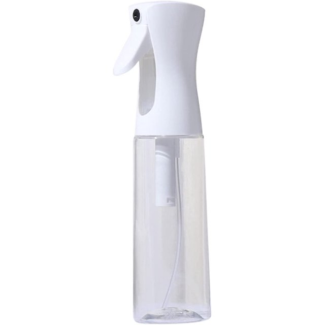 Botella de spray de pelo, 200ml, botella de spray vacía, botella de agua de niebla ultra fina, pulverizador continuo para peluquería, plantas, limpieza Feliz Sencillez