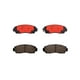 thumbnail image 1 of BALATAS CERAMICAS CR-V 2007 al 2016 HONDA 2.4L L4 Delanteras BREMBO ., 1 of 5