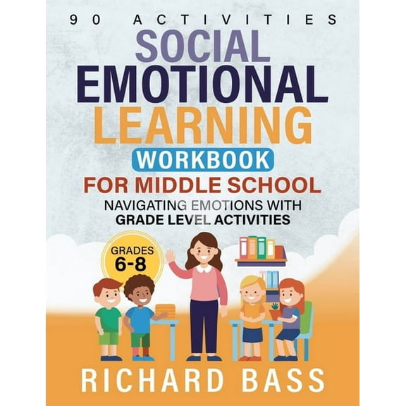Social Emotional Learning Workbook for Middle School, (Paperback)