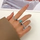 thumbnail image 3 of Joyería creatividad retro Turquesa diamante juego de tres piezas anillo femenino joyería de pareja regalo de San Valentín, 3 of 5