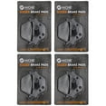 thumbnail image 1 of Niche Rear Brake Pad for Harley-Davidson Dyna Semi-Metallic Motorcycle 4 Pack 519-KPA2305D, 1 of 5