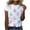 Light Blue, variant on XMMSWDLA Cute Tops for Women 2024 Summer Cartoon Graphic Print Shirts for Teen Girls Tops Spring Blouses Casual Gym Shirts Woman