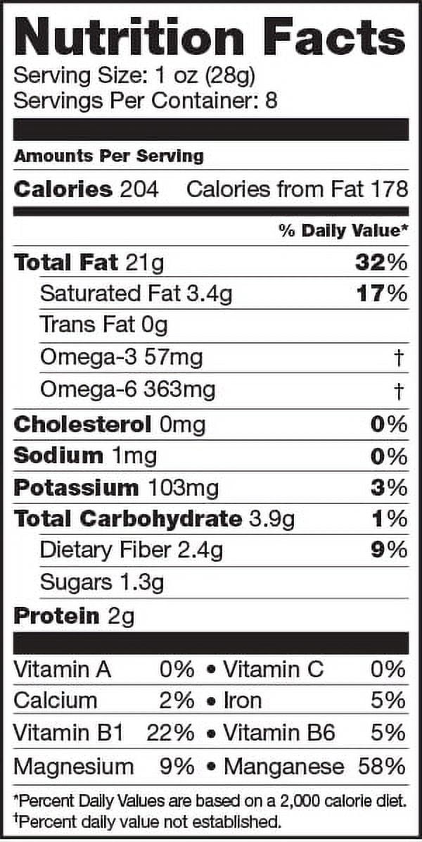 Sunfood Superfoods Organic Macadamia Nuts, 8.0 Oz