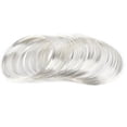thumbnail image 1 of sweethay Brazalete de alambre de joyería de 100 círculos, fabricación de pulseras, envoltura de alambre de abalorios, fabricación de joyas DIY, Ropa, zapatos y accesorios Miscelánea plata chapada sweethay HA2546-02B, 1 of 6