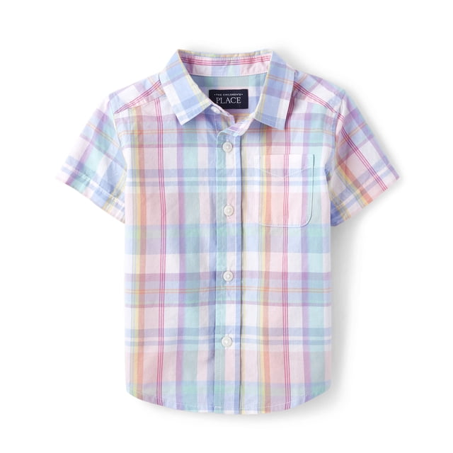 Camisa The Children's Place para niños pequeños de manga corta de 6 a 9 m