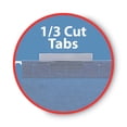 thumbnail image 4 of 1/3 Cut Tab Letter Size Colored Hanging Folders - Blue (25/Box), 4 of 5