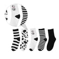 thumbnail image 1 of KAKOWELY 5 Pares De Calcetines De Mujer Calceta Media Perfectos Para Actividades Diarias, 1 of 8