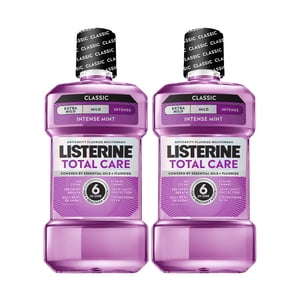 Listerine Total Care Intense Anticavity Mouthwash, 2-Pack