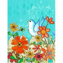 Flower Good Day To Bloom Flag Garden Size