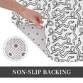 thumbnail image 6 of Sikiie Hand Drawn Snake Print Flannel Anti-slip Floor Mat 16x24in, Thickened Dustproof Entrance Door Mat Floor Mat for Kitchen, Bathroom, Laundry Room, 6 of 7