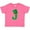 Hot Pink, variant on Irish St Patricks Day Letter J Monogram Boys or Girls Baby T-Shirt