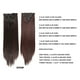 thumbnail image 3 of Extensiones de cabello con clip de 8 piezas Extensiones de cabello humano de 31,5 pulgadas Cabello Remy para mujeres Cgtredaw Para estrenar, 3 of 9