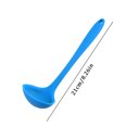 thumbnail image 3 of Clearance Tableware under $6 Small Integrated Silicone Soup Spoon Non Stick Silicone Soup Spoon Catering Supplies Kitchen Cooking Utensils Spoon, 3 of 4