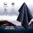 thumbnail image 2 of Manta puredown® Soft Feather Plum de 50 x 70 cm, color azul marino, 2 of 6