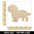 thumbnail image 2 of Labrador Retriever Standing Dog Wood Shape Unfinished Piece Cutout Craft DIY Projects - 4.70 Inch Size - 1/8 Inch Thick, 2 of 7