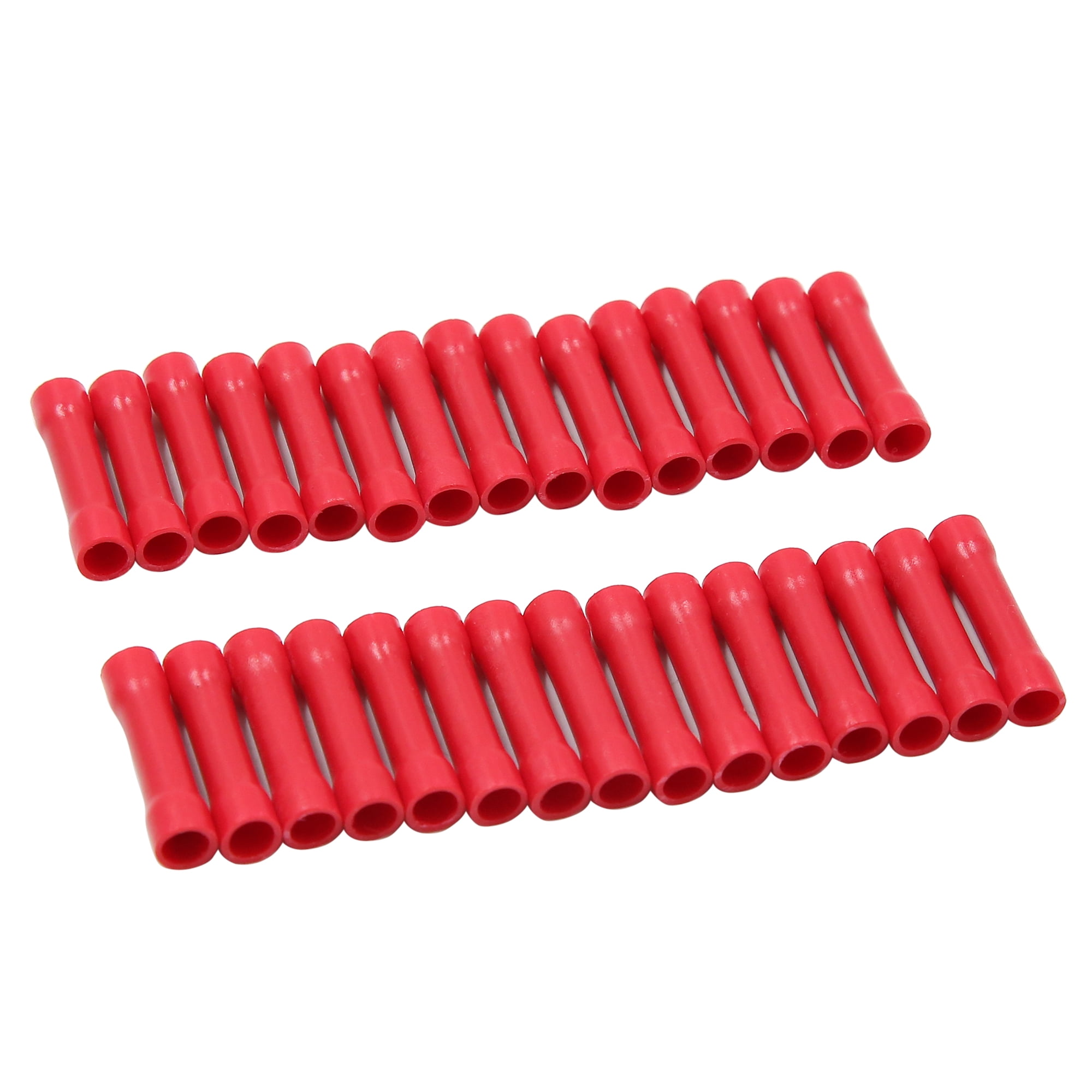 30pcs DC 12V Insulated Spade Electrical Crimp Wire Cable Connector