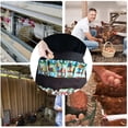 thumbnail image 4 of Egg Apron Creative Multi-pocket Egg Collecting Apron Adults Apron for Farm, 4 of 10