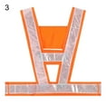 thumbnail image 4 of NIBOLOG Adjustable High Visibility Outdoor Working Reflective Vest Strap Harness Jacket, 4 of 7