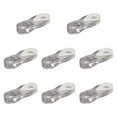 thumbnail image 2 of EHJRE 8 Pieces Curtain Cord Weights Clear Replacement PP Window Shutter for Drapes, 2 of 9
