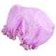 thumbnail image 4 of Gorros de baño para el pelo, gorros de ducha con banda elástica, impermeables, reutilizables, gorros de baño para mujeres, color morado, 4 of 8