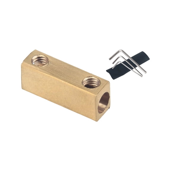 10Pcs High Performances Terminals Block Nut Butt Connector Copper Connecting Pipe Wire Fast Butt Joint Wire Connector