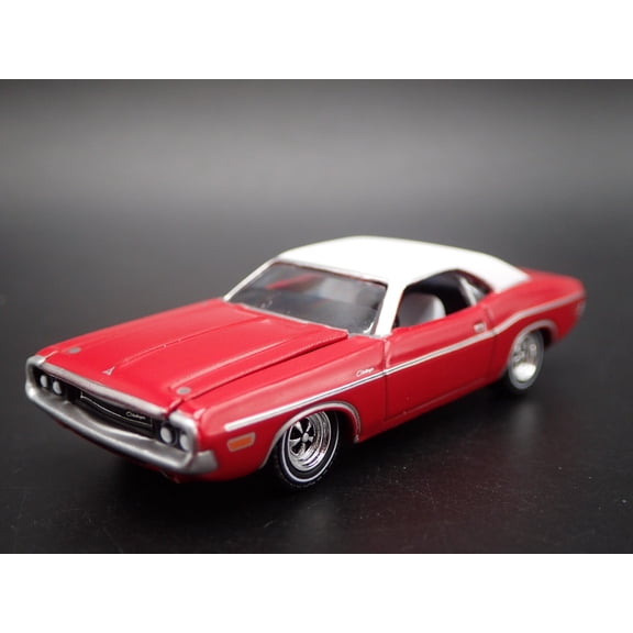 Open Box 1970 70 DODGE CHALLENGER RED 1:64 SCALE COLLECTIBLE DIORAMA DIECAST MODEL CAR