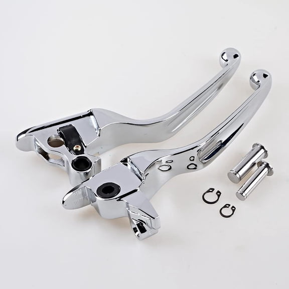 Aluminum Ergonomic Designed Brake Clutch Levers Compatible with 2008-2013 Harley Touring