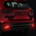 thumbnail image 4 of DNA Motoring FRL-CX5-LED-RD For 2013 to 2016 Mazda CX5 Pair Rear Bumper LED Reflector Tail Brake Fog Lights (Red Housing) 14 15, 4 of 4