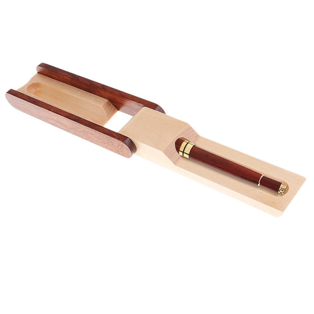 Caja de madera de la , de de la , sostenedor del envase de la , envase del organizador de la caja de almacenamiento de la , caja de regalo de madera de la perfke Caja de madera de la pluma