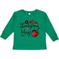thumbnail image 3 of Inktastic Ladybug Hugs with Cute Ladybug and Flowers Boys or Girls Long Sleeve Toddler T-Shirt, 3 of 5