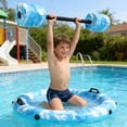 thumbnail image 7 of Loespoir DIY Children's Adult Fitness Long Dumbbell, Buoyancy Rod Floating Bar, Swimming Equipment Pool Water Toys, for Exercise, Play, Sturdy, 7 of 7
