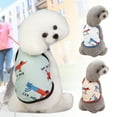 thumbnail image 3 of SPRING PARK Dog Lovely T Shirt Pet Clothes Apparel Vest Costumes Puppy Printed Breathable Coat, 3 of 7