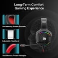 thumbnail image 4 of Auriculares para juegos IMYB A36 con micrófono para PC/PS/Xbox/Nintendo, 4 of 8