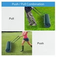thumbnail image 3 of Lawn Roller 17 Gallon - Push/Tow Behind Sod Roller w/Handle - Garden Drum for Leveling, Seed/Turf Packing - Yard, Field, Park, 3 of 8