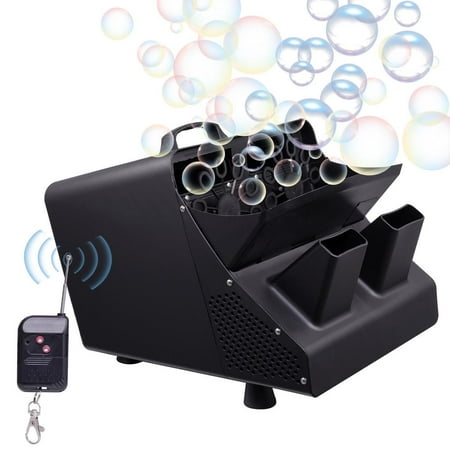 XIANERS Party Bubble Machine with Remote Bubble Blower Machine High Output Plug-In Kids Bubble Blower Machine 110v Party Favors with Remote Control for Parties Wedding feasible