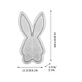 thumbnail image 3 of Aqestyerly Easter Silicone Candle Molds for Aromatherapy,Reusable Non-Stick Rabbit Egg Chick Baking Molds,Diy Craft Home Decor Candle Making Kit with Multiple Sizes,Easter Party Decorations, 3 of 6