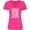 Cyber Pink, variant on Inktastic Parkinson Disease Awareness Strength Courage and Support Women's V-Neck T-Shirt