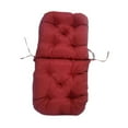 thumbnail image 3 of Cojín para silla con respaldo alto Perfecl para mecedora de sala de estar de jardín Rojo, 3 of 8
