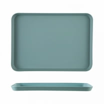 ACDANC Small Cookie Sheets for Baking Nonstick 7 by 9 Kitchen Rectangular Tray Creative Idea of Placing Tea Cups Fruit Plates In The Living Room