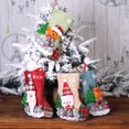 thumbnail image 2 of Adornos navideños Calcetines de Papá Noel Muñeca de pinzas Calcetines de lino Colgante de árbol de Navidad Bolsa de regalo de Navidad, 2 of 6