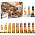 thumbnail image 1 of Kit de reparación de muebles de madera Hupeyna 12 colores con aplicador, 1 of 9